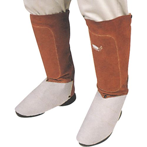 Leather Spats, 6" L, Lava Brown Distribution Industrielle GC