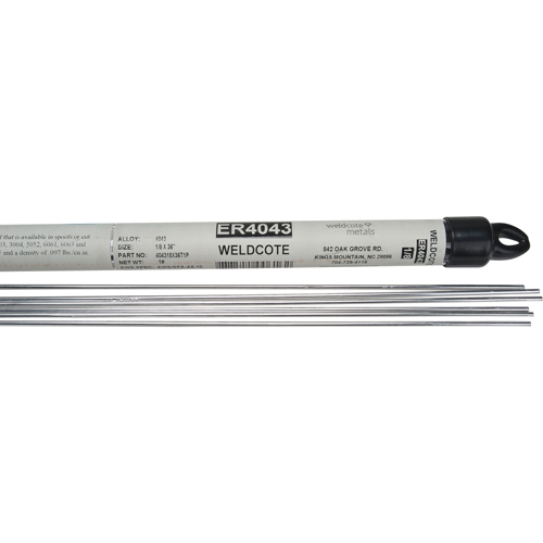 Baguettes pour soudage TIG en longueurs de 36", 3/32", Aluminium Distribution Industrielle GC