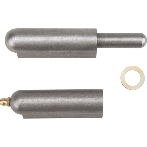Weld-On Hinge, 0.787" Dia. x 5.906" L, Mild Steel w/Fixed Steel Pin Distribution Industrielle GC
