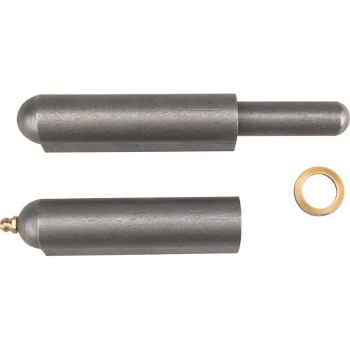 Charni&egrave;re &agrave; souder, 0,906" dia. x 7,874" lo, Acier doux a/goupille fixe en acier Distribution Industrielle GC