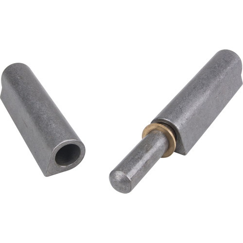 Charni&egrave;re &agrave; souder, 1,102" dia. x 10,236" lo, Acier doux a/goupille fixe en acier Distribution Industrielle GC