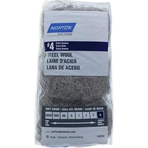 Steel Wool, Roll, Grade 4 Distribution Industrielle GC