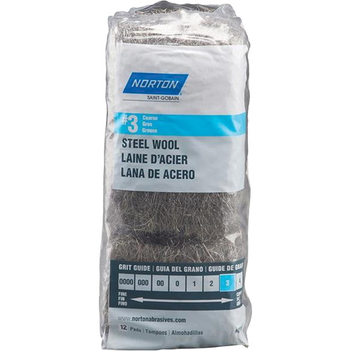 Steel Wool, Roll, Grade 3 Distribution Industrielle GC