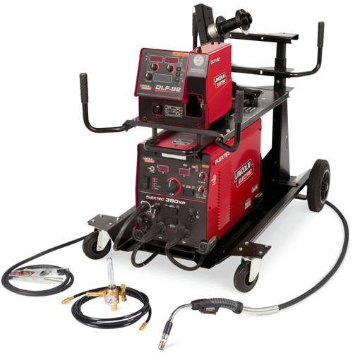 Syst&egrave;me de soudage MIG Flextec Ready-Pak 350XP/DLF-82, 380 V/460 V/575 V, 3 Ph Distribution Industrielle GC