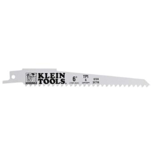 Lames de scie alternative, Bim&eacute;tal, 6 Dents par pouce, 6" lo x 3/4" la Distribution Industrielle GC