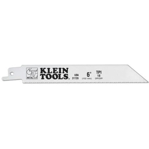 Lames de scie alternative, Bim&eacute;tal, 18 Dents par pouce, 6" lo x 3/4" la Distribution Industrielle GC
