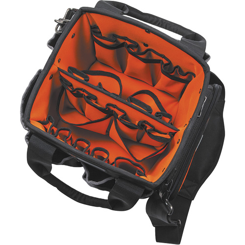 Fourretout Tradesman Pro, Nylon balistique, 40 pochettes, Noir/Orange Distribution Industrielle GC