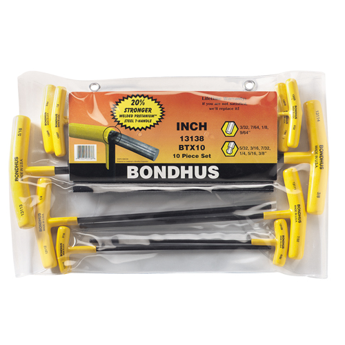 Ball Driver&reg; Hex Keys Set, 10 Pcs., Imperial Distribution Industrielle GC