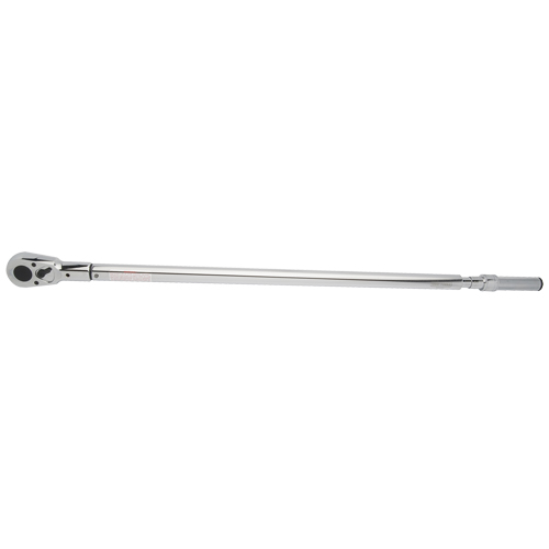 Heavy-Duty Micro-Adjustable Torque Wrench, Click, 3/4" Square Drive, 100 - 600 ft-lbs. Distribution Industrielle GC