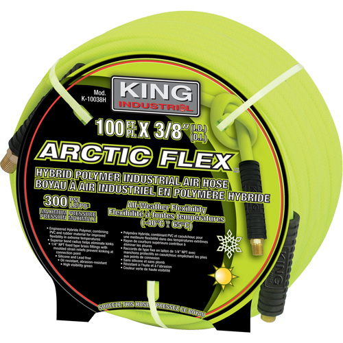 100' Hybrid Polymer Industrial Air Hose Distribution Industrielle GC