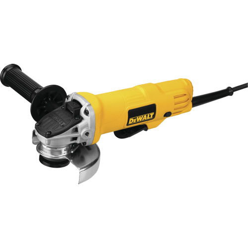 Petite meuleuse d'angle avec interrupteur &agrave; palette, 4-1/2", 120 V, 7,5 A, 12 000 Tr/min Distribution Industrielle GC