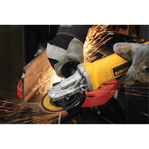 Paddle Switch Small Angle Grinder, 4-1/2", 120 V, 9 A, 12000 RPM Distribution Industrielle GC