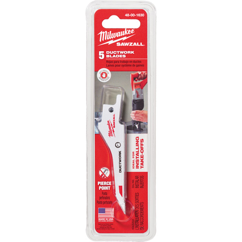 Sawzall&reg; Duct Work Blades Distribution Industrielle GC