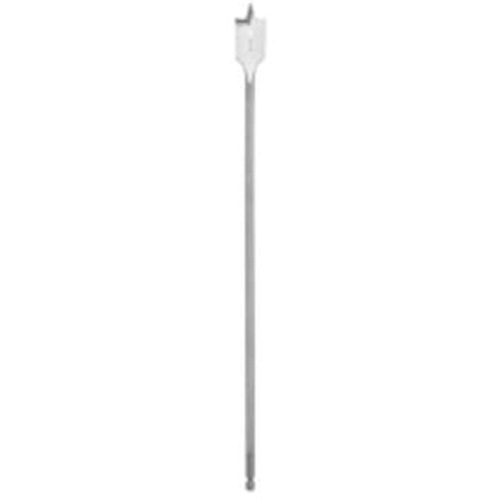 Flat Boring Bit, 5/8" Diameter, 1/4" Hex Shank, 16" Length Distribution Industrielle GC