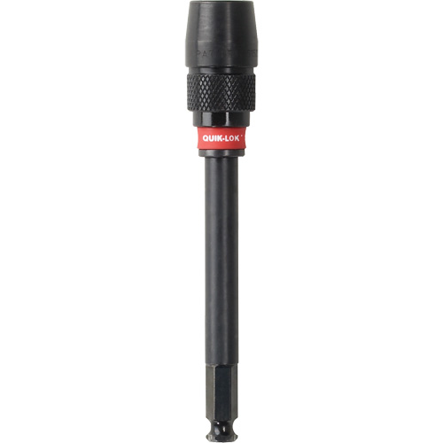 Quik-Lok Impact Drill Bit Extension, 7/16" Max. Diameter, 5-1/2" Length, 7/16" Shank Distribution Industrielle GC