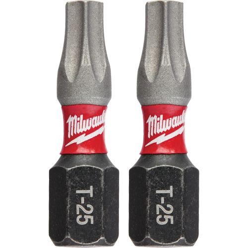 Forets &agrave; chocs Shockwave, Torx, T-25, Prise 1/4" Distribution Industrielle GC