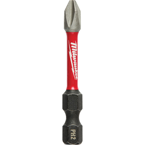Tr&eacute;pan &agrave; choc Shockwave, Phillips, Embout #2, Prise 1/4", Longueur 2" Distribution Industrielle GC