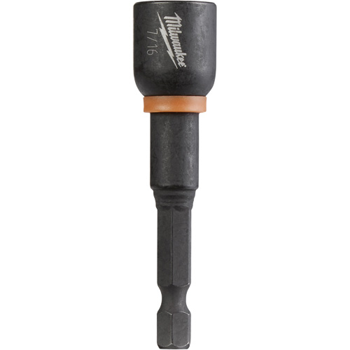 Shockwave Impact Duty Nut Driver, 1/4" Tip, 7/16" Drive, 2-9/16" L, Magnetic Distribution Industrielle GC