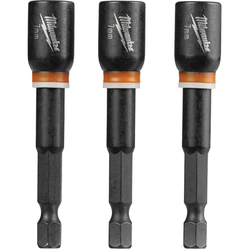 Tourne-&eacute;crou Shockwave Impact Duty, Embout 1/4", Prise 7 mm, 2-9/16" lo, Magn&eacute;tique Distribution Industrielle GC
