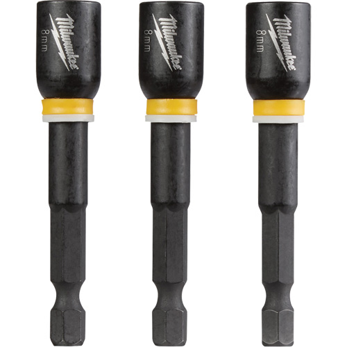 Shockwave Impact Duty Nut Driver, 1/4" Tip, 8 mm Drive, 2-9/16" L, Magnetic Distribution Industrielle GC