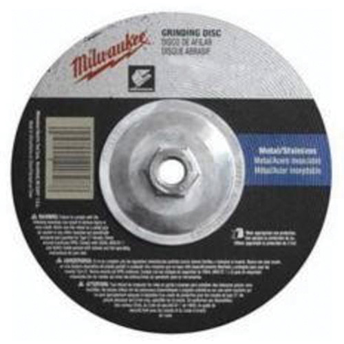 Meule, 7" x 1/4", Arbre 5/8"-11, Oxyde d'aluminium, Type 27 Distribution Industrielle GC