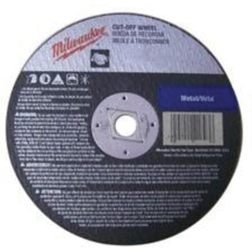General Purpose Cut-Off Wheels, 7" x 3/32", 5/8" Arbor, Type 1, Aluminum Oxide, 8730 RPM Distribution Industrielle GC