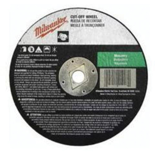 Reinforced Cut-Off Wheels, 7" x 1/8", 5/8" Arbor, Type 1, Silicon Carbide, 8730 RPM Distribution Industrielle GC