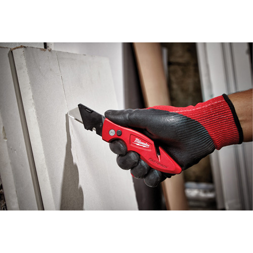 Fastback Flip Utility Knife, 2" Blade, Carbon Steel Blade, Metal Handle Distribution Industrielle GC