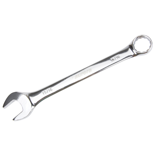 Combination Wrench, 12 Point, 15/16", Chrome Finish Distribution Industrielle GC