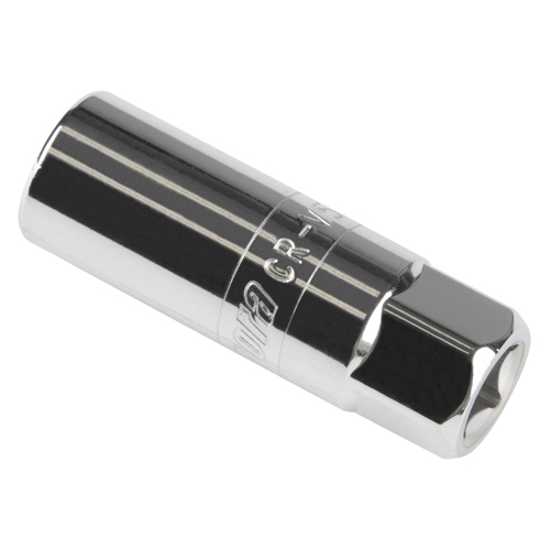 Cl&eacute; &agrave; douille pour bougie d'allumage, Prise 3/8", Douille 5/8", lo 2-9/16" Distribution Industrielle GC
