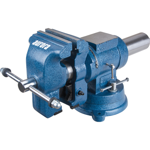 Multi-Purpose Bench Vise, 5" Jaw Width, 3-1/10" Throat Depth Distribution Industrielle GC