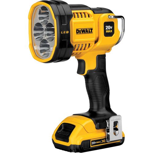Max Cordless Jobsite Spotlight, LED, 1000 Lumens, Rechargeable Batteries Distribution Industrielle GC