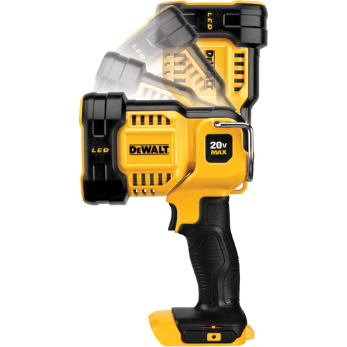 Max Cordless Jobsite Spotlight, LED, 1000 Lumens, Rechargeable Batteries Distribution Industrielle GC