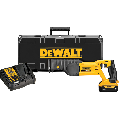 Max Reciprocating Saw Kit, 20 V, Lithium-Ion Battery, 0-3000 SPM Distribution Industrielle GC