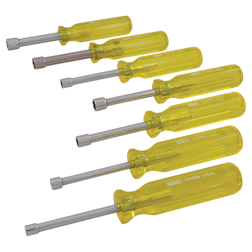 Nut Driver Set, 7, Non Magnetic, Metric Distribution Industrielle GC