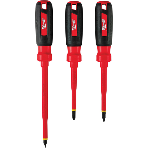 Trousse de tournevis isol&eacute;s, 1000 V, 3 Mcx Distribution Industrielle GC