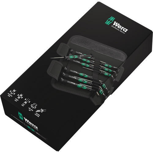 Jeu de tournevis s&eacute;rie Micro, 12 mcx Distribution Industrielle GC