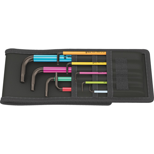Hex Plus Key Set in a Pouch, 9 Pcs., Imperial Distribution Industrielle GC