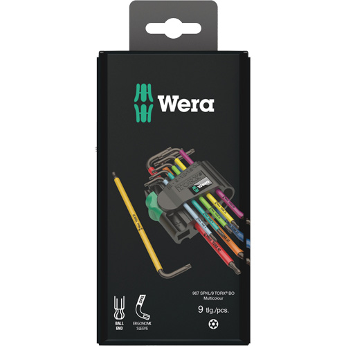 L-Key Set, 9 Pcs., Torx&reg; Distribution Industrielle GC