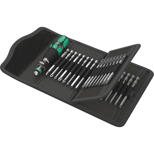 Jeu de tournevis Multi 62 Kraftform Kompakt 33 mcx, 6-5/16" lo, Prise Plastique Distribution Industrielle GC