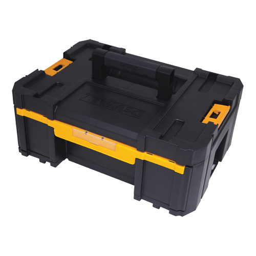 Coffre &agrave; outils avec tiroir simple profond TSTAK III, 16-3/4" x 12-1/4" x 6-7/8'', Noir Distribution Industrielle GC