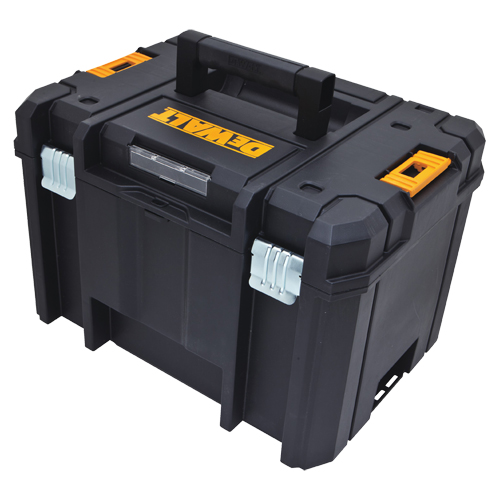 Coffre &agrave; outils profond TSTAK, 17-1/4" x 13" x 11-7/8", Noir Distribution Industrielle GC