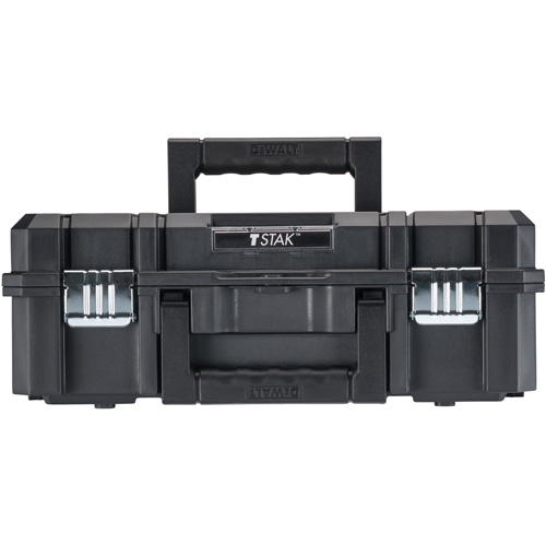 Coffre &agrave; outils avec dessus plat TSTAK II, 17-1/4" x 13" x 6-3/8", Noir Distribution Industrielle GC