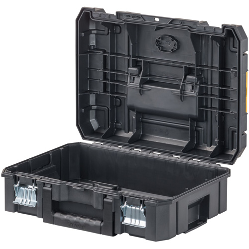 Coffre &agrave; outils avec dessus plat TSTAK II, 17-1/4" x 13" x 6-3/8", Noir Distribution Industrielle GC