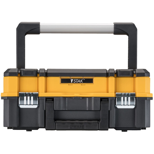 Coffre &agrave; outils avec poign&eacute;e longue TSTAK I, 17-1/4" x 13" x 6-3/8", Noir Distribution Industrielle GC