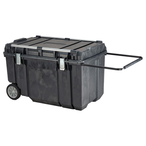 TOUGH CHEST Mobile Storage, 38-29/32" x 23-3/32" x 24-5/16", Black Distribution Industrielle GC