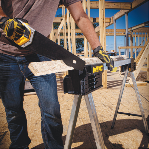 Chevalet de sciage pliant en m&eacute;tal Distribution Industrielle GC