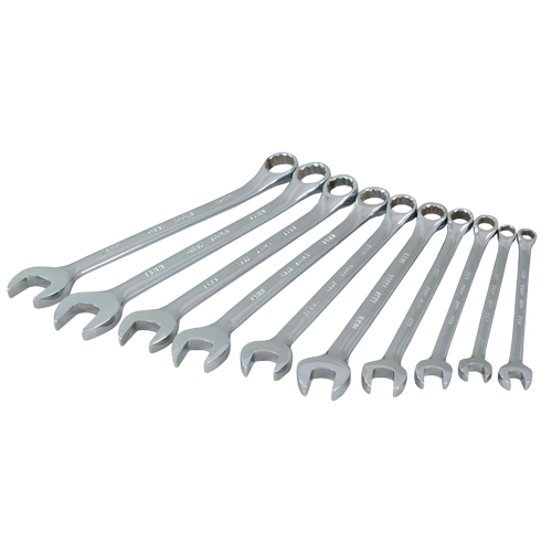 Wrench Set, Combination, 10 Pieces, Metric Distribution Industrielle GC