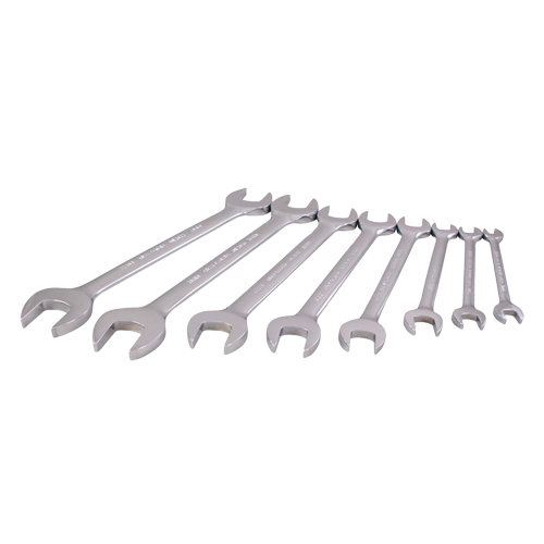 Wrench Set, Open-Ended, 8 Pieces, Metric Distribution Industrielle GC
