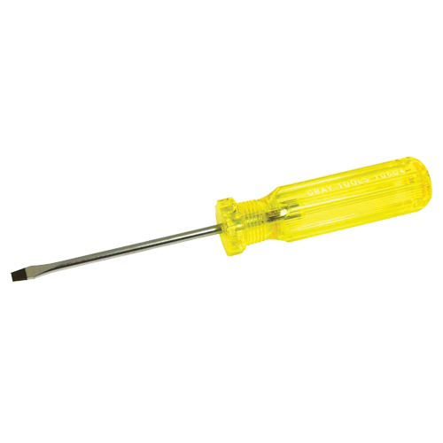Slotted Screwdriver, 3/16", 8-1/4" L, Plastic Handle Distribution Industrielle GC
